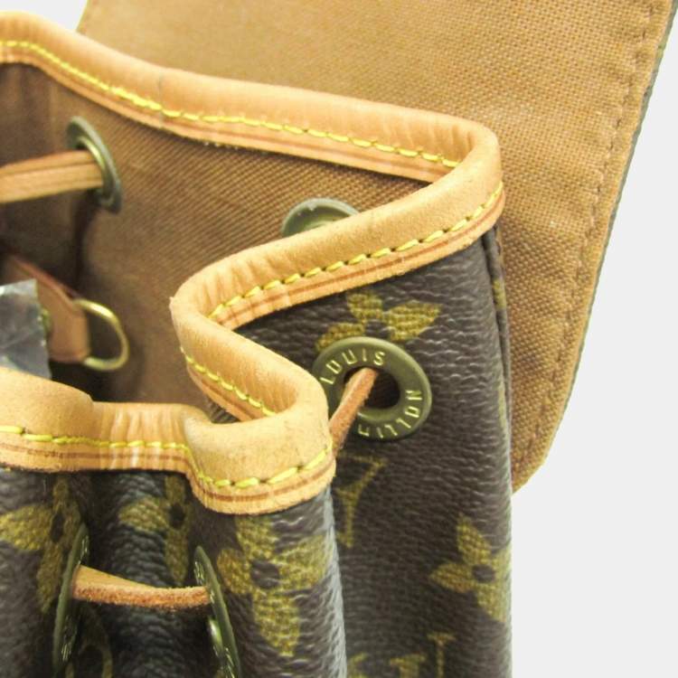 Pre Owned Louis Vuitton Monogram Mini Monsuri Backpack Monogram