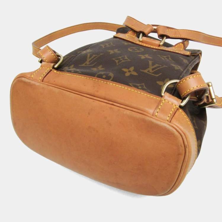 Pre Owned Louis Vuitton Monogram Mini Monsuri Backpack Monogram