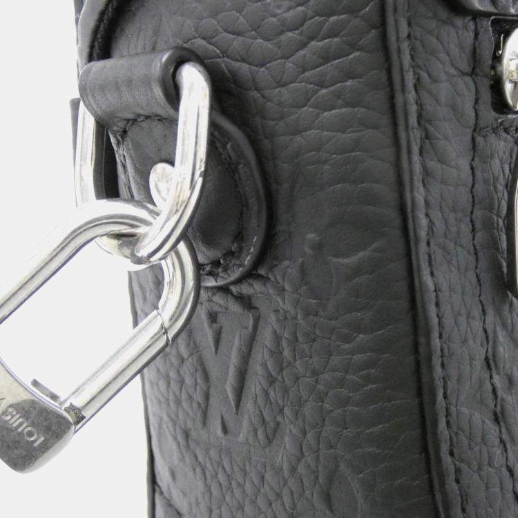 Pre Owned Louis Vuitton Taurillon Monogram Soul Trunk Handbag