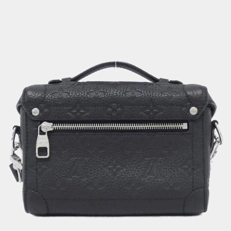 Pre Owned Louis Vuitton Taurillon Monogram Soul Trunk Handbag