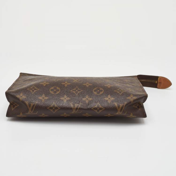 Pre Owned Louis Vuitton Toiletry Pouch Monogram Canvas Clutch