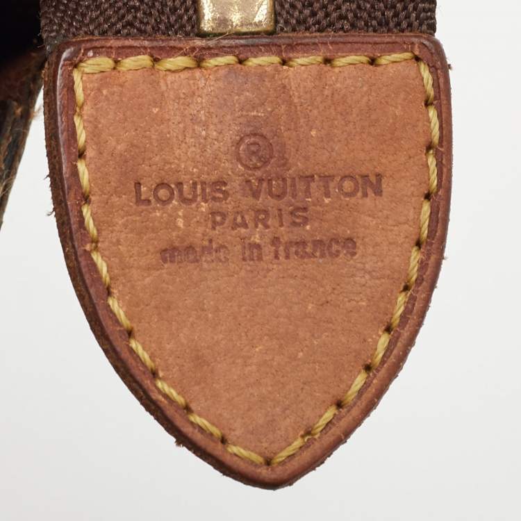Pre Owned Louis Vuitton Toiletry Pouch Monogram Canvas Clutch