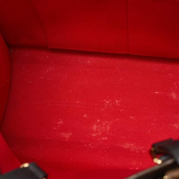 Pre Owned Louis Vuitton Onthego MM Reverse Giant Monogram Canvas Bag