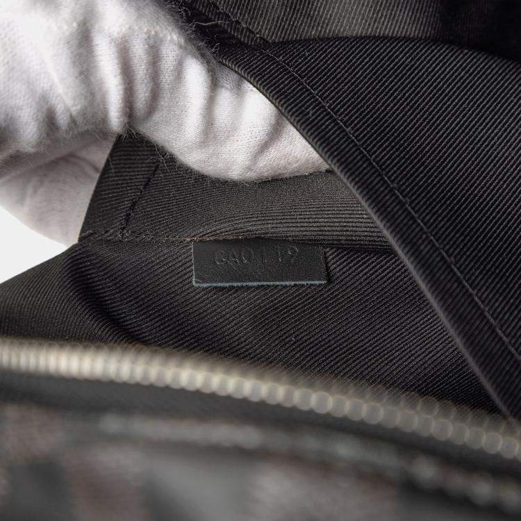 Pre Owned Louis Vuitton Black Damier Infini Campus Backpack