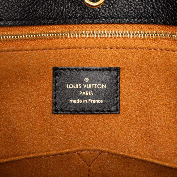 مملوكة مسبقًا Louis Vuitton Black Monogram Empreinte Onthego GM