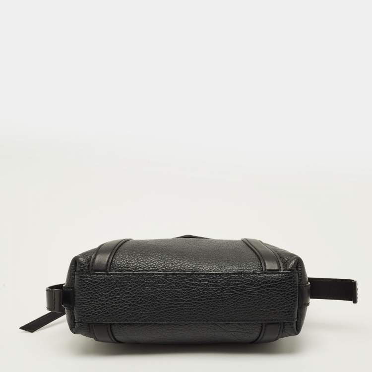 Pre Owned Louis Vuitton LV Biker Nano Black Leather Satchel