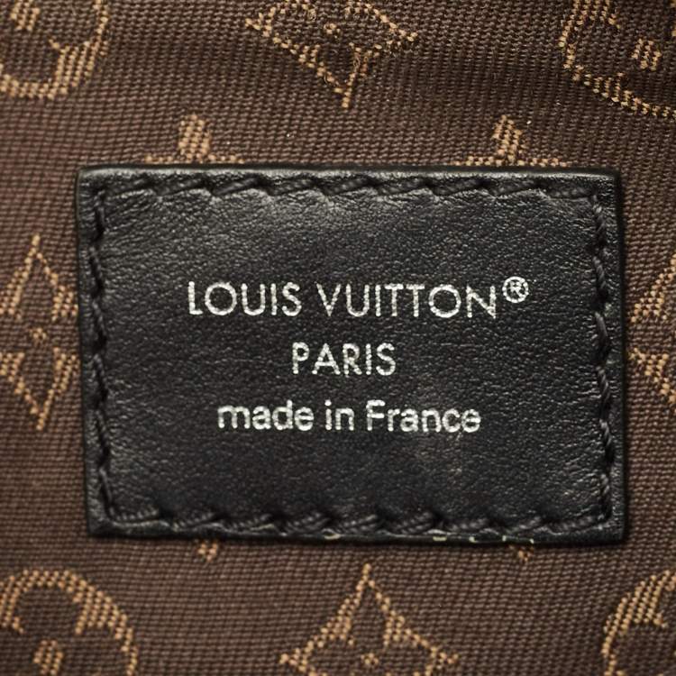 Pre Owned Louis Vuitton LV Biker Nano Black Leather Satchel
