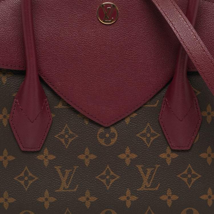 مملوكة مسبقًا Louis Vuitton Florine Raisin Monogram Canvas and Leather Bag