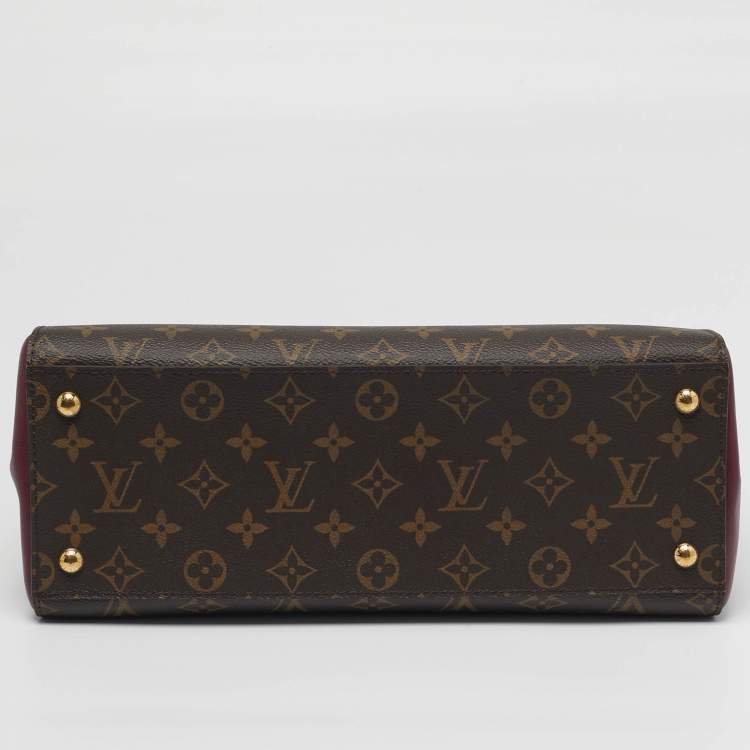 مملوكة مسبقًا Louis Vuitton Florine Raisin Monogram Canvas and Leather Bag