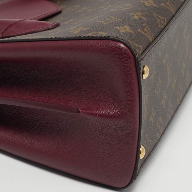 مملوكة مسبقًا Louis Vuitton Florine Raisin Monogram Canvas and Leather Bag