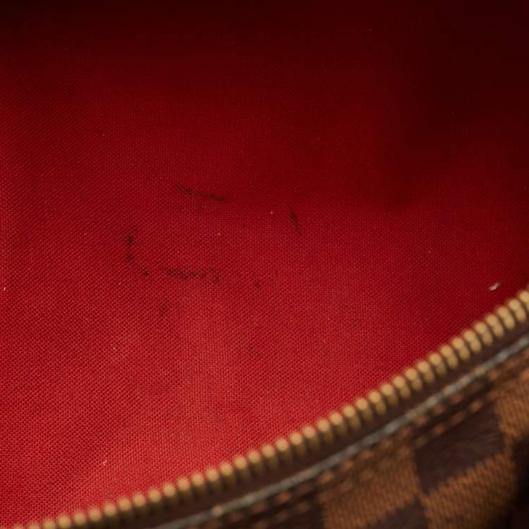 Pre Owned Louis Vuitton Speedy 30 Damier Ebene Canvas Bag