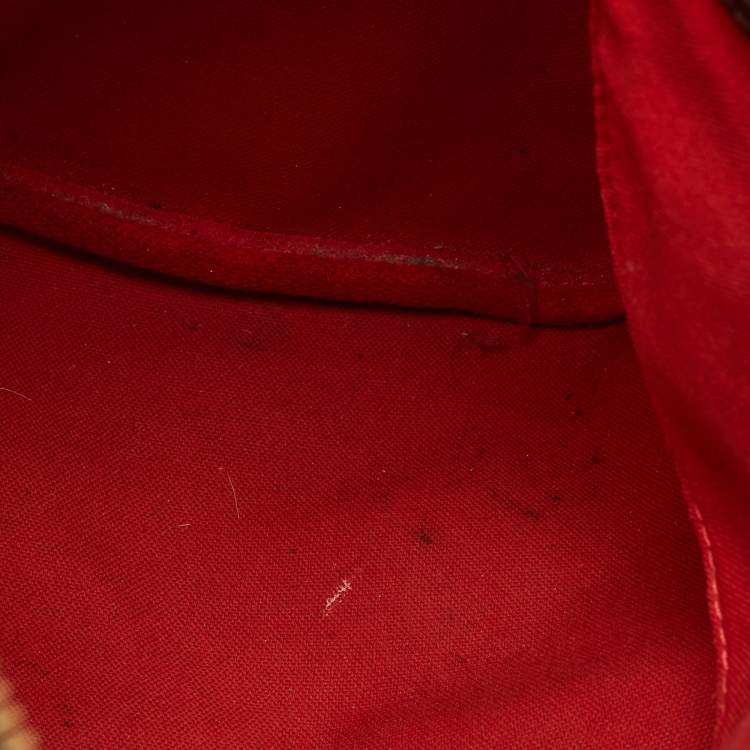 Pre Owned Louis Vuitton Speedy 30 Damier Ebene Canvas Bag