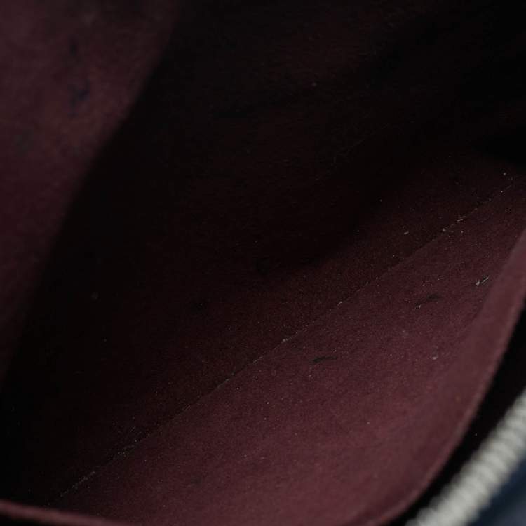 Pre Owned Louis Vuitton Tuileries Black/Red Epi Leather Bag