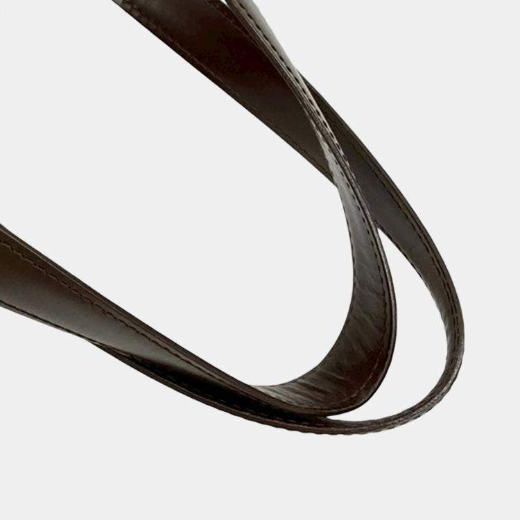 Pre Owned Louis Vuitton Brown Damier Ebene Hampstead MM