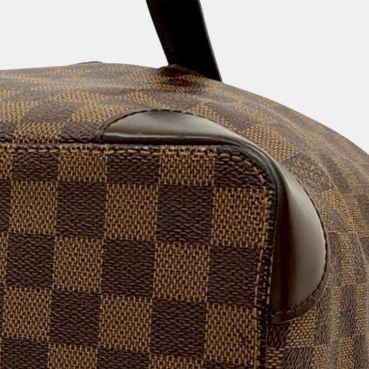 Pre Owned Louis Vuitton Brown Damier Ebene Hampstead MM