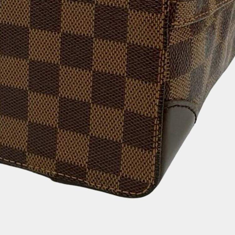 Pre Owned Louis Vuitton Brown Damier Ebene Hampstead MM