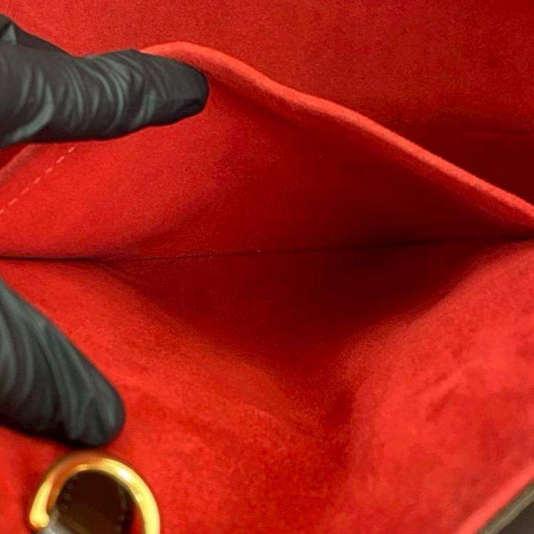 Pre Owned Louis Vuitton Brown Damier Ebene Hampstead MM