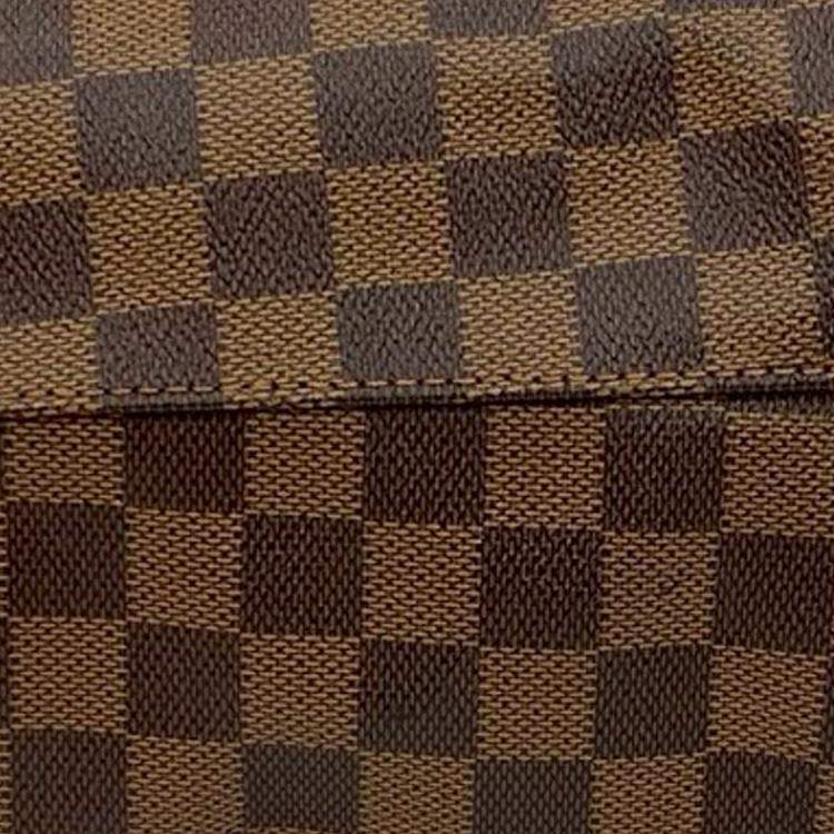 Pre Owned Louis Vuitton Brown Damier Ebene Hampstead MM