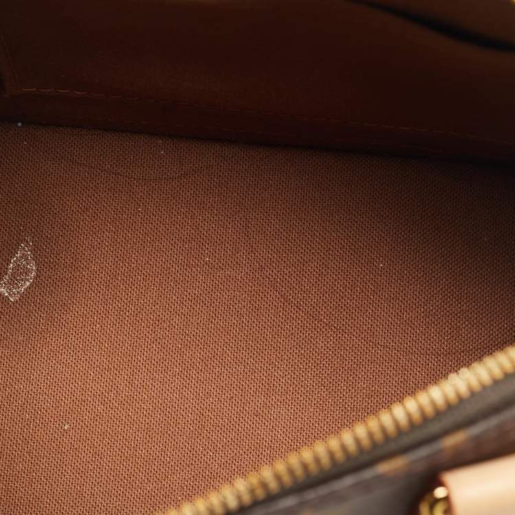 Pre Owned Louis Vuitton Alma BB Monogram Canvas Satchel