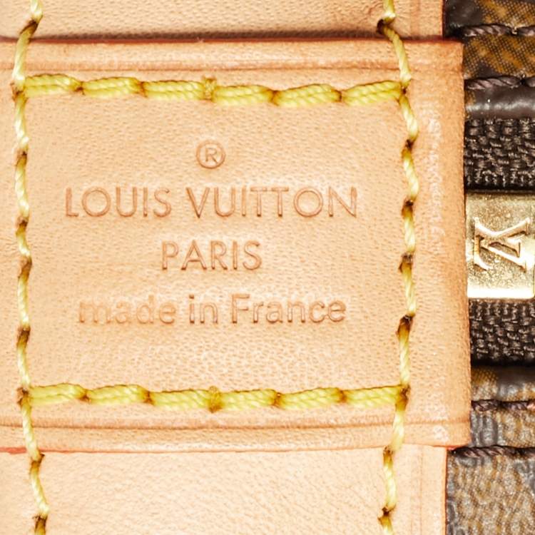 Pre Owned Louis Vuitton Alma BB Monogram Canvas Satchel