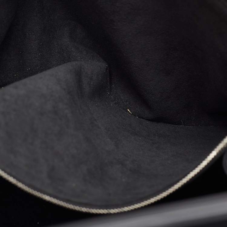 Pre Owned Louis Vuitton Cluny MM Black Epi Leather Bag