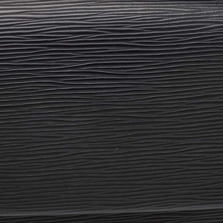 Pre Owned Louis Vuitton Cluny MM Black Epi Leather Bag