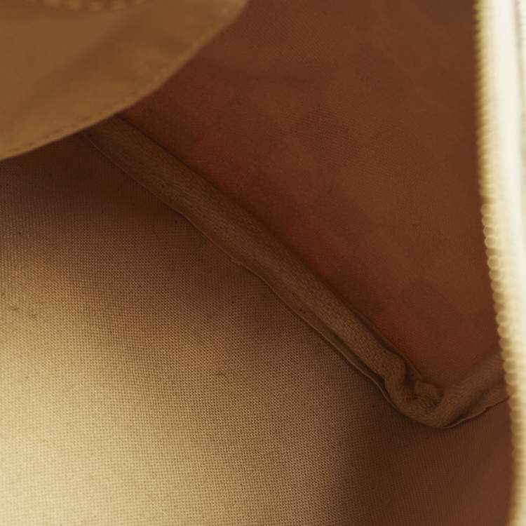 Pre Owned Louis Vuitton Speedy 25 Damier Azur Canvas Bag