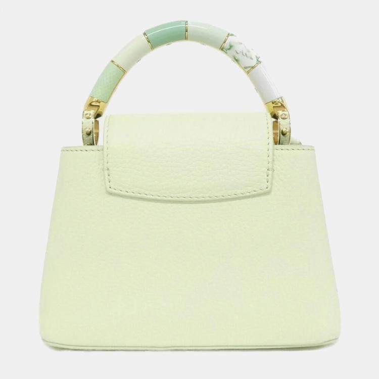 Pre Owned Louis Vuitton Capucines Mini Handbag