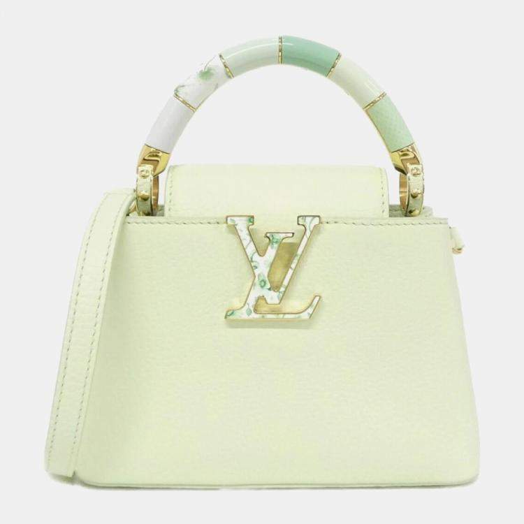 Pre Owned Louis Vuitton Capucines Mini Handbag