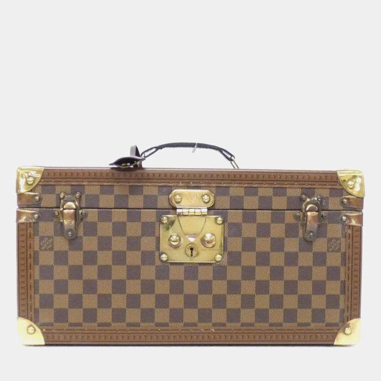 Pre Owned Louis Vuitton Damier Boite Bouteille Beauty Case