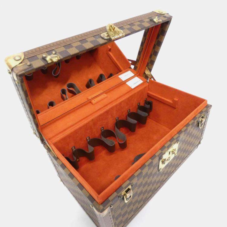 Pre Owned Louis Vuitton Damier Boite Bouteille Beauty Case