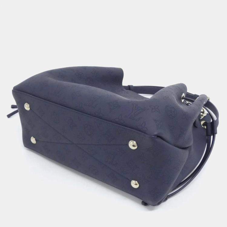 مملوكة مسبقًا Louis Vuitton Navy Blue Mahina Bella Tote Handbag