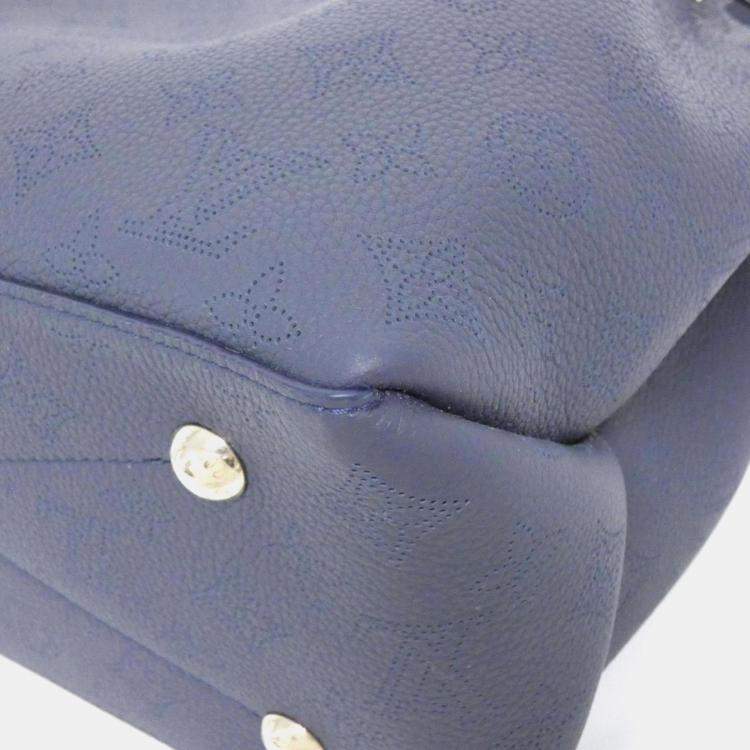 مملوكة مسبقًا Louis Vuitton Navy Blue Mahina Bella Tote Handbag