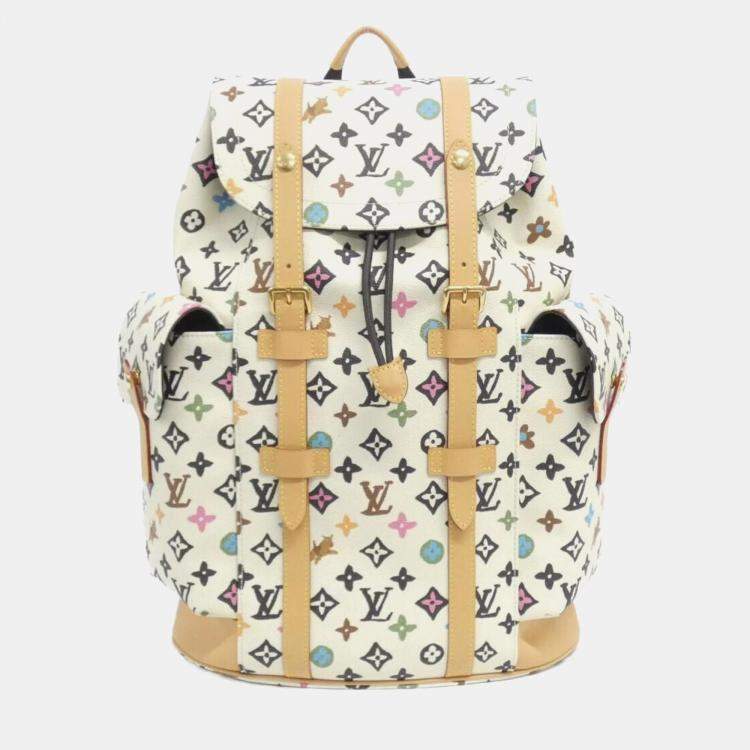 Pre Owned Louis Vuitton Monogram Craggy Christopher Mm Backpack