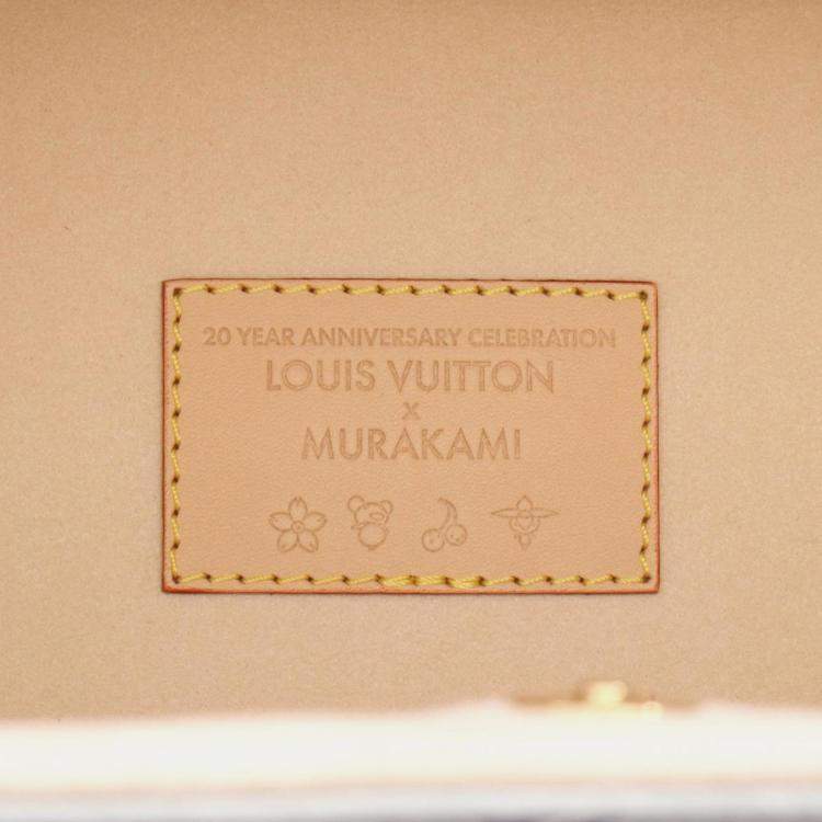 Pre Owned Louis Vuitton Lv X Tm All-In-Bb  Monogram White Multicolor Coated Canvas Leather Handbag