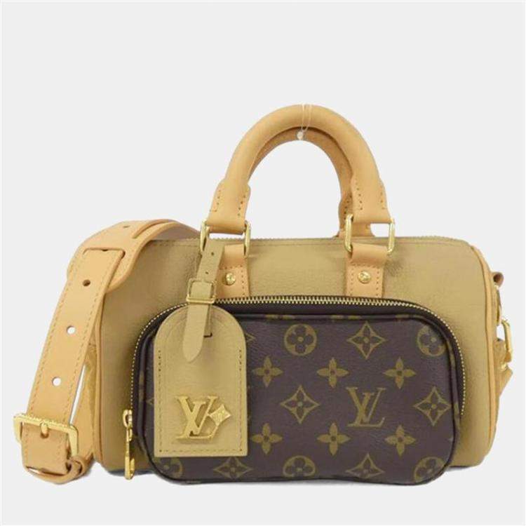 Pre Owned Louis Vuitton Keepall Bandouliere 25Cm Boston Bag