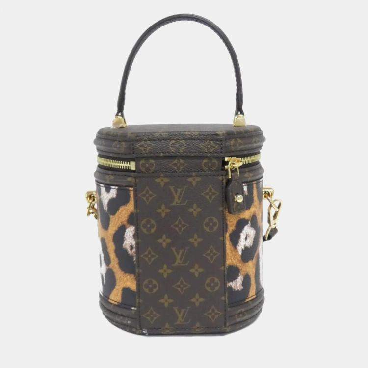 Pre Owned Louis Vuitton Monogram Lv Animal Cannes Handbag