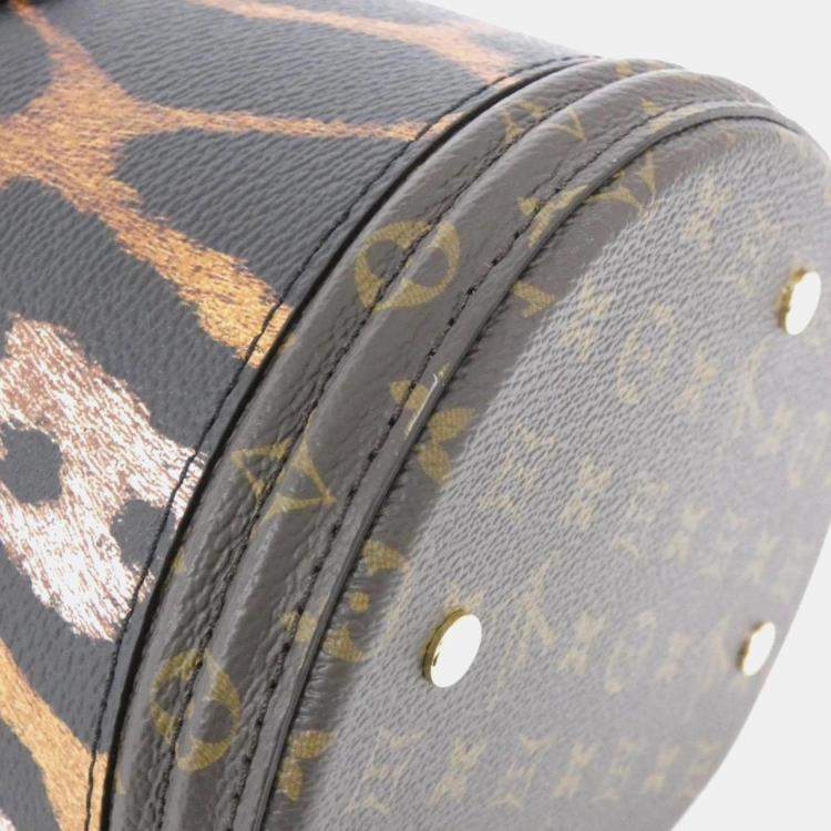 Pre Owned Louis Vuitton Monogram Lv Animal Cannes Handbag