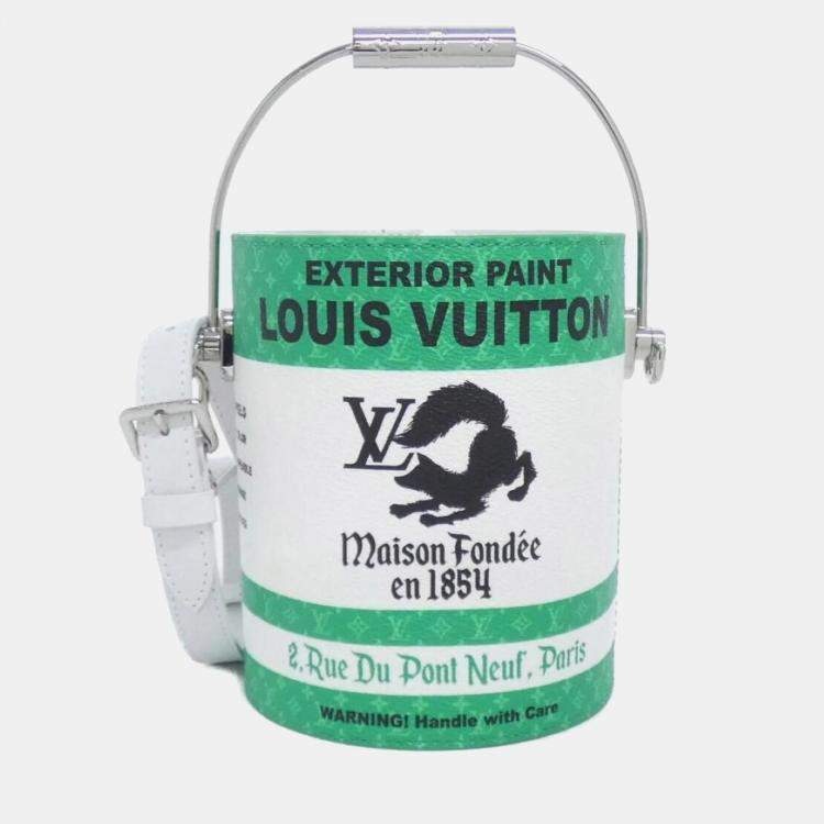 Pre Owned Louis Vuitton Lv Paint Can Handbag
