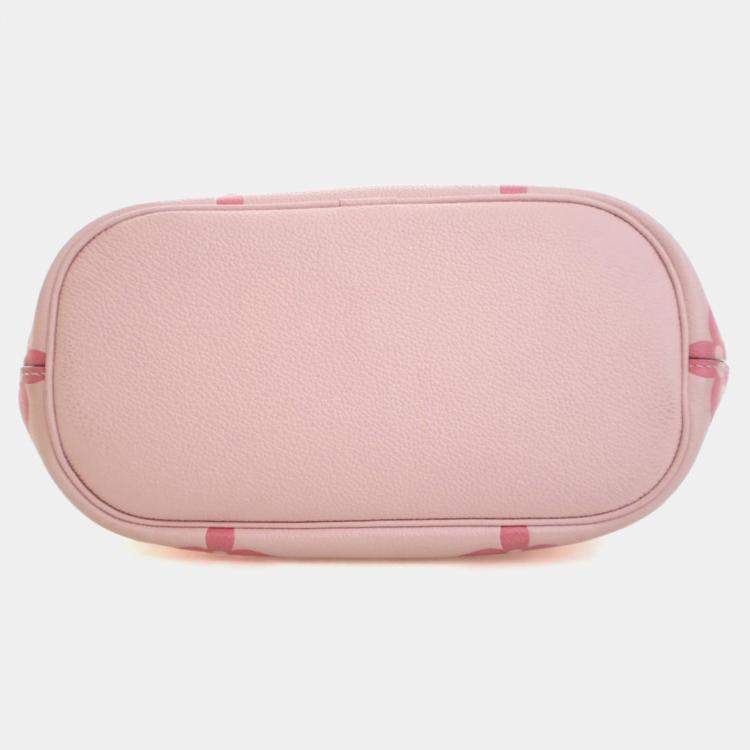 Pre Owned Louis Vuitton Pink Monogram Empreinte Marshmallow By The Pool