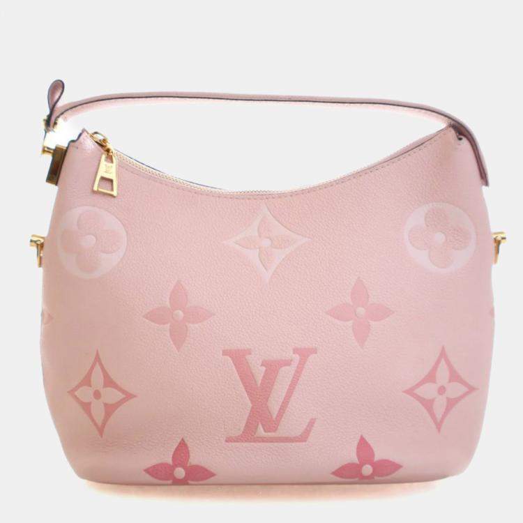 Pre Owned Louis Vuitton Pink Monogram Empreinte Marshmallow By The Pool