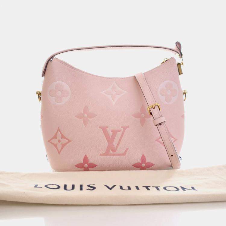 Pre Owned Louis Vuitton Pink Monogram Empreinte Marshmallow By The Pool