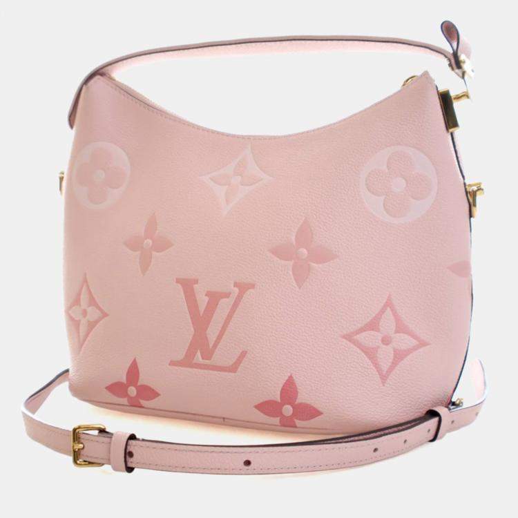 Pre Owned Louis Vuitton Pink Monogram Empreinte Marshmallow By The Pool