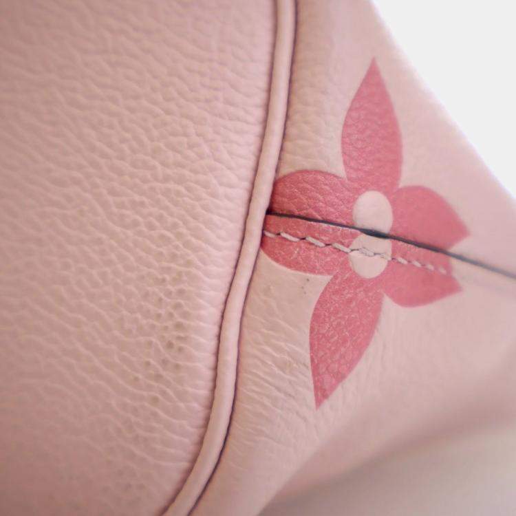 Pre Owned Louis Vuitton Pink Monogram Empreinte Marshmallow By The Pool