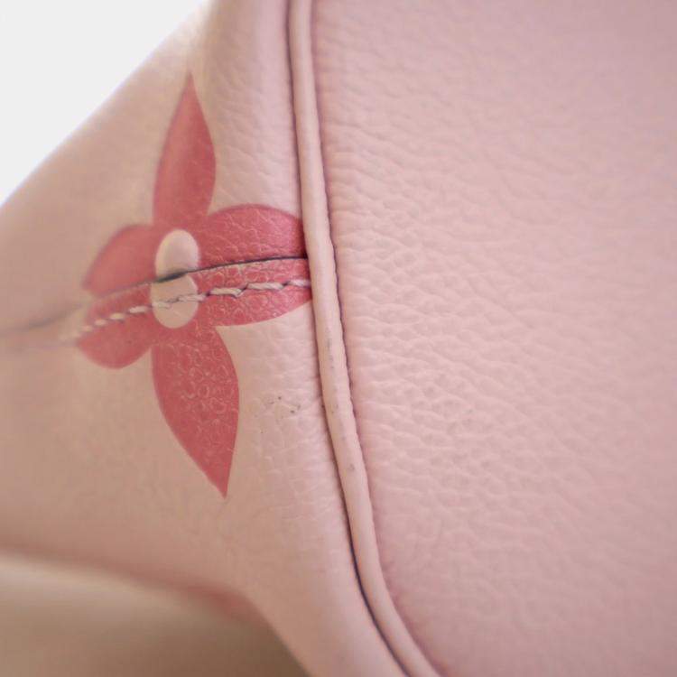 Pre Owned Louis Vuitton Pink Monogram Empreinte Marshmallow By The Pool