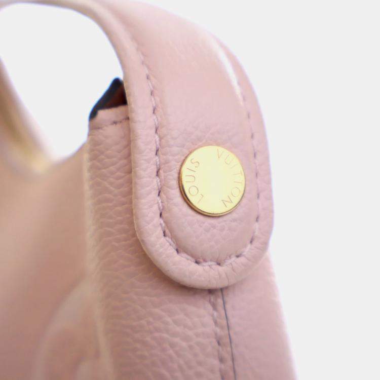 Pre Owned Louis Vuitton Pink Monogram Empreinte Marshmallow By The Pool