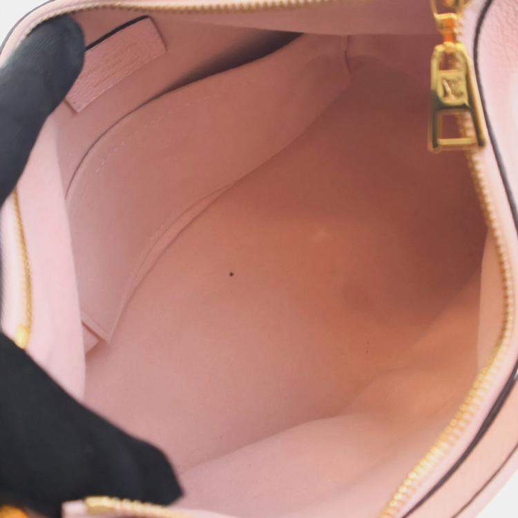 Pre Owned Louis Vuitton Pink Monogram Empreinte Marshmallow By The Pool