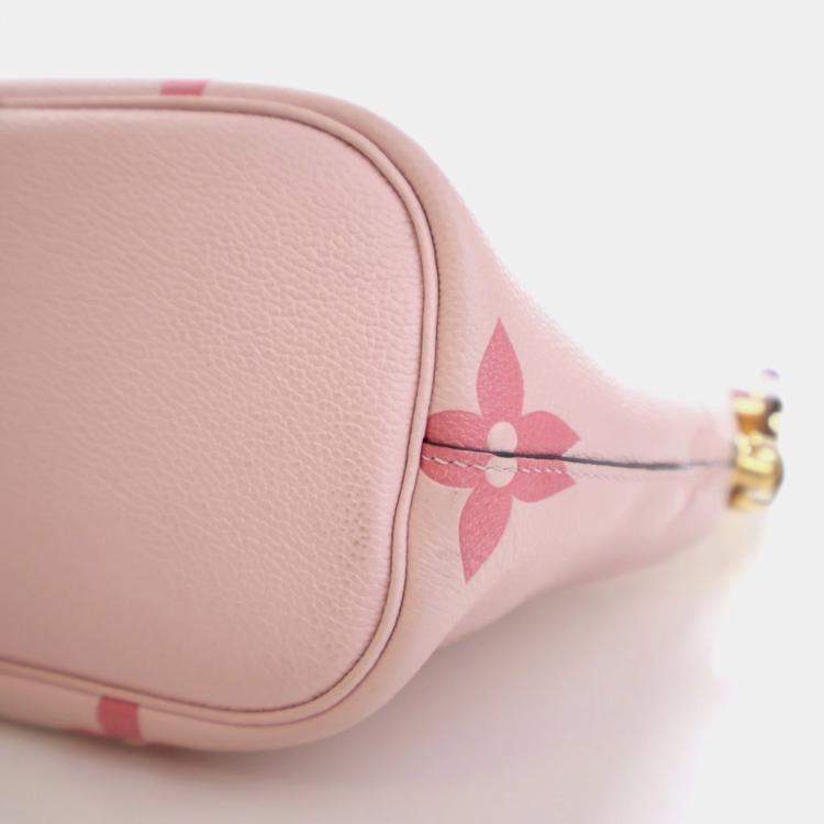 Pre Owned Louis Vuitton Pink Monogram Empreinte Marshmallow By The Pool
