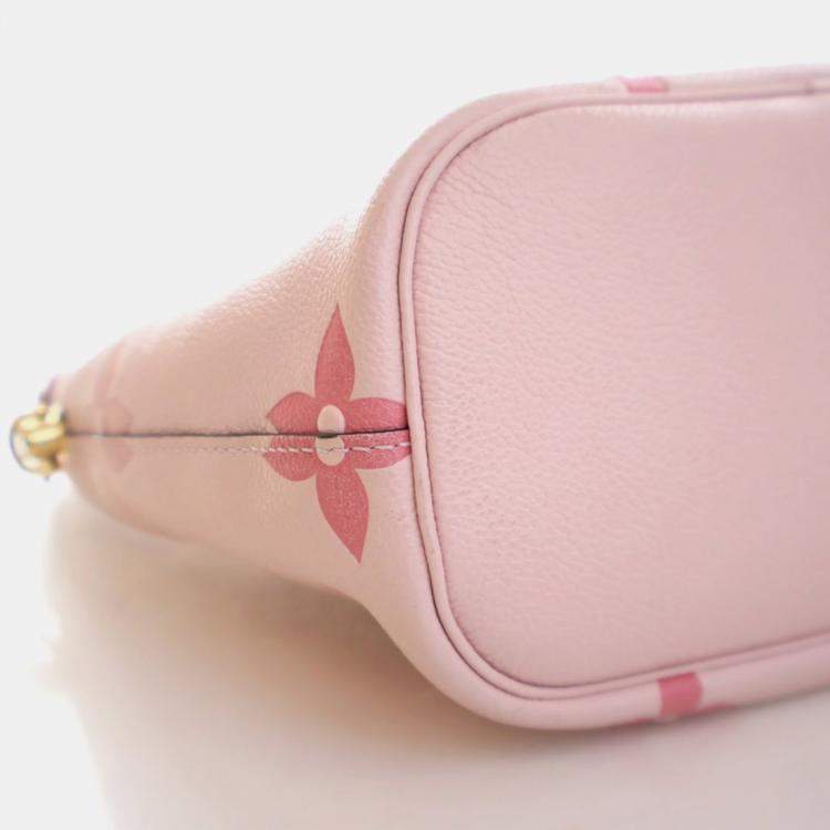 Pre Owned Louis Vuitton Pink Monogram Empreinte Marshmallow By The Pool
