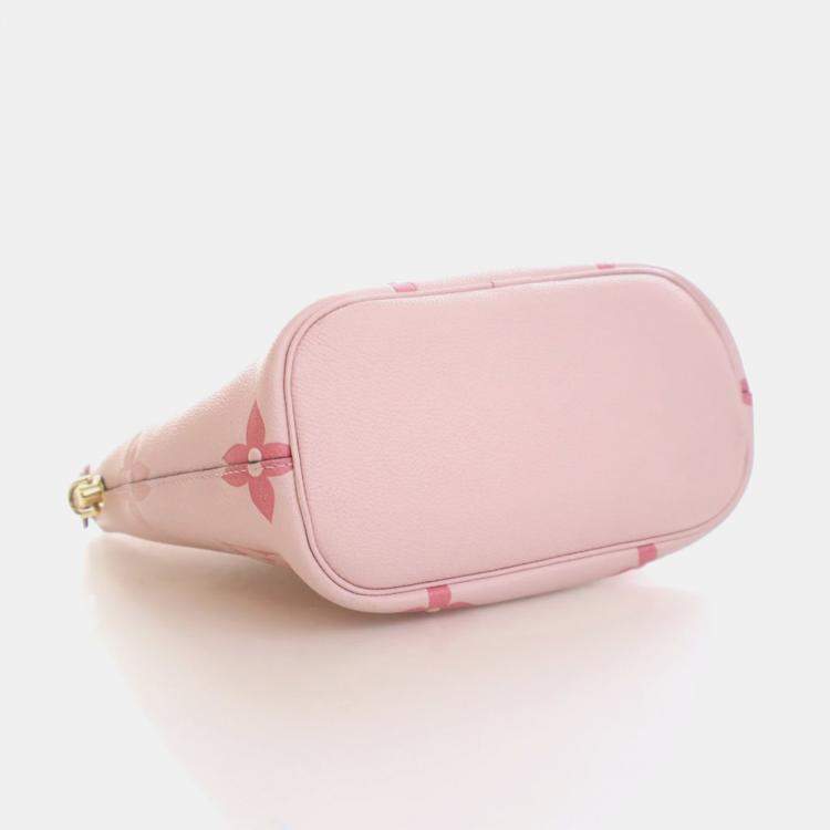 Pre Owned Louis Vuitton Pink Monogram Empreinte Marshmallow By The Pool